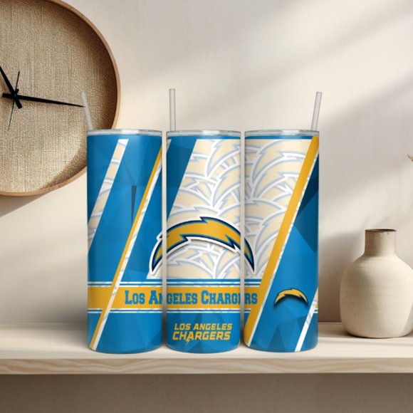 Unbranded Other - NEW - Los Angeles Chargers 20 oz Skinny Tumbler LA Chargers Tumbler